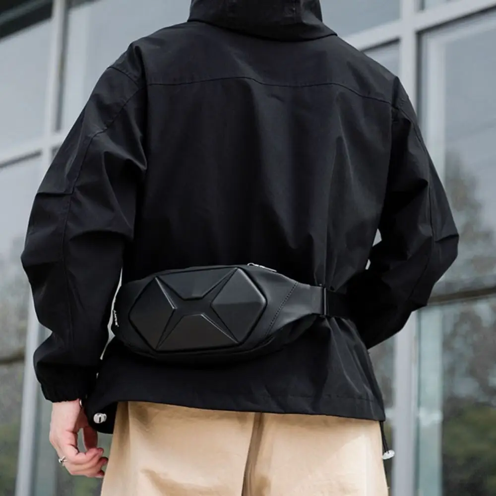 

Practical Waterproof Men's Chest Bag Handbag Casual Sports Shoulder Bag Large Capacity Durable Waist Bag Men Male