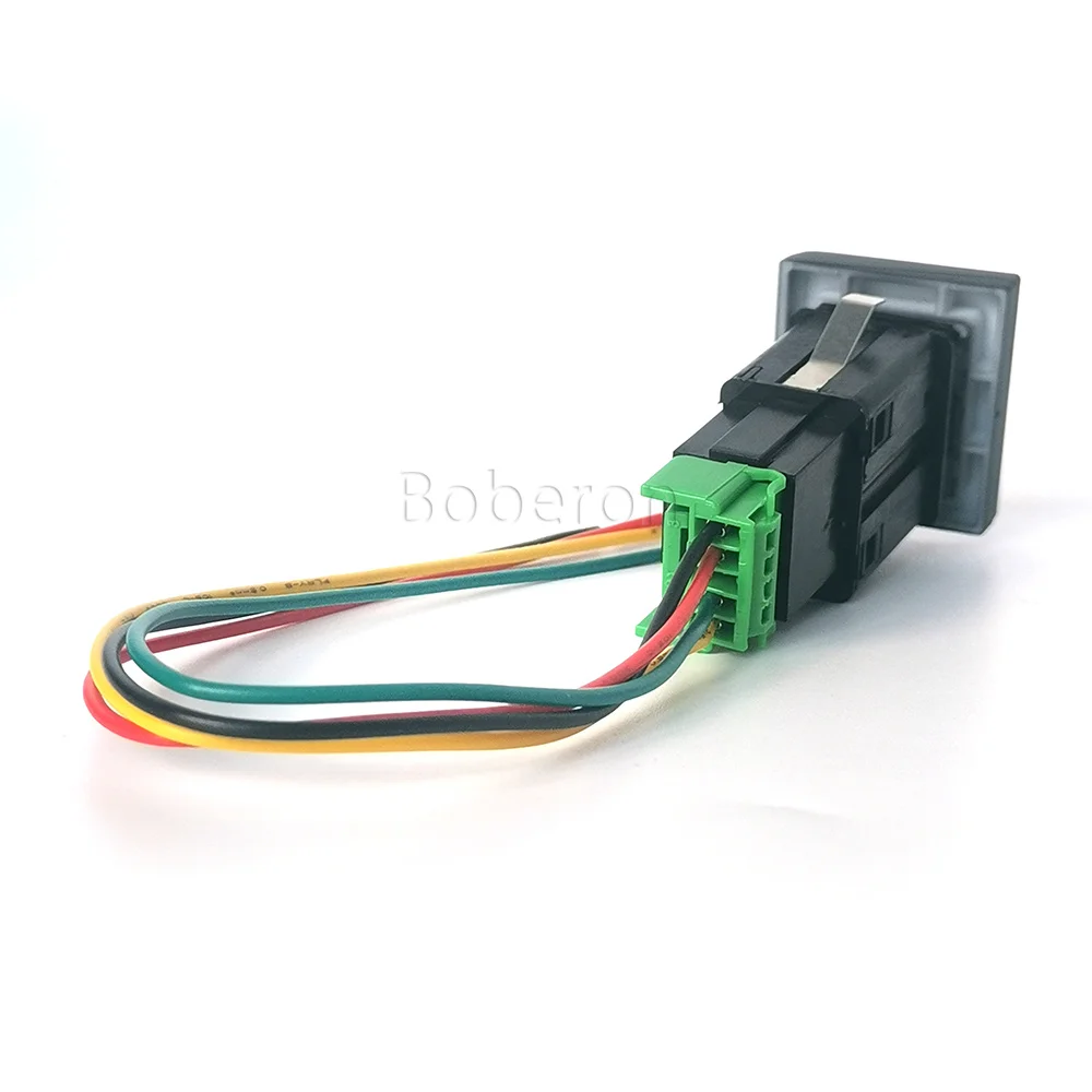 1 Stück Blaue LED Auto-Nebelscheinwerfer DRL-Schalter Radarsensor Ein/Aus-Knopfschalter Passend für VW Volkswagen Amarok 2011-2022 – Detail 5
