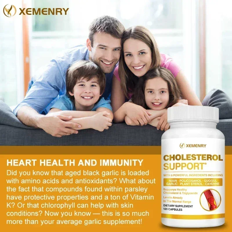 

Cholesterol Supplements - Keep Blood Flowing and Promote Cardiovascular Health Supplement