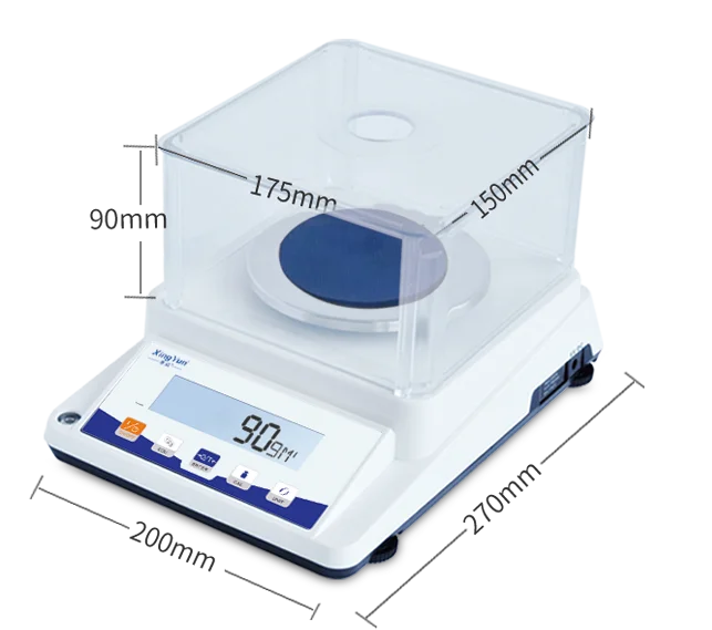 0.01g Resolution 3100g Capacity Electronic Analytical High-Precision Balances