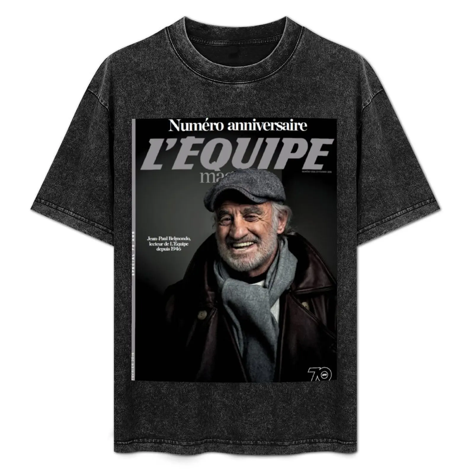 Jean Paul Belmondo T-Shirt Blouse street wear blanks T-shirt men