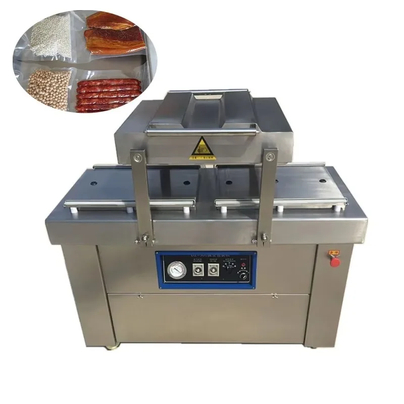 

OME Automatic Table Top Chamber Wrapping Machine Industrial Food Vacuum Packing Machine Beef Vacuum Plastic Bag Sealing Machine