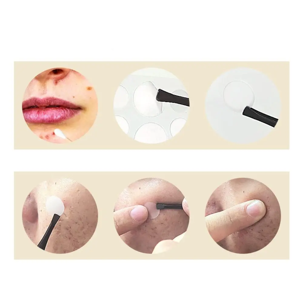 Patch de suppression d'acné pour peau artificielle, autocollants de beauté, patch de bouton transparent, liquide absorbant invisible, patch de nettoyage d'acné