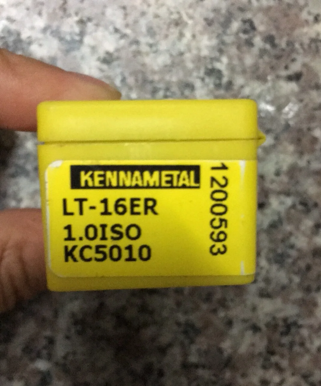 

Hard alloy cutting blades LT-16NR1.0ISO KC5010