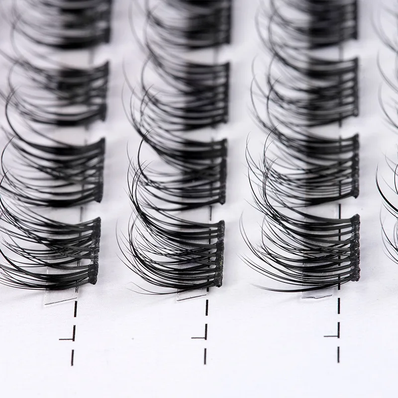 Faux cils incurvés en fourrure 5DKink pour bébé, cils naturels, vêtements d'étudiant désordonnés, cils Barbie