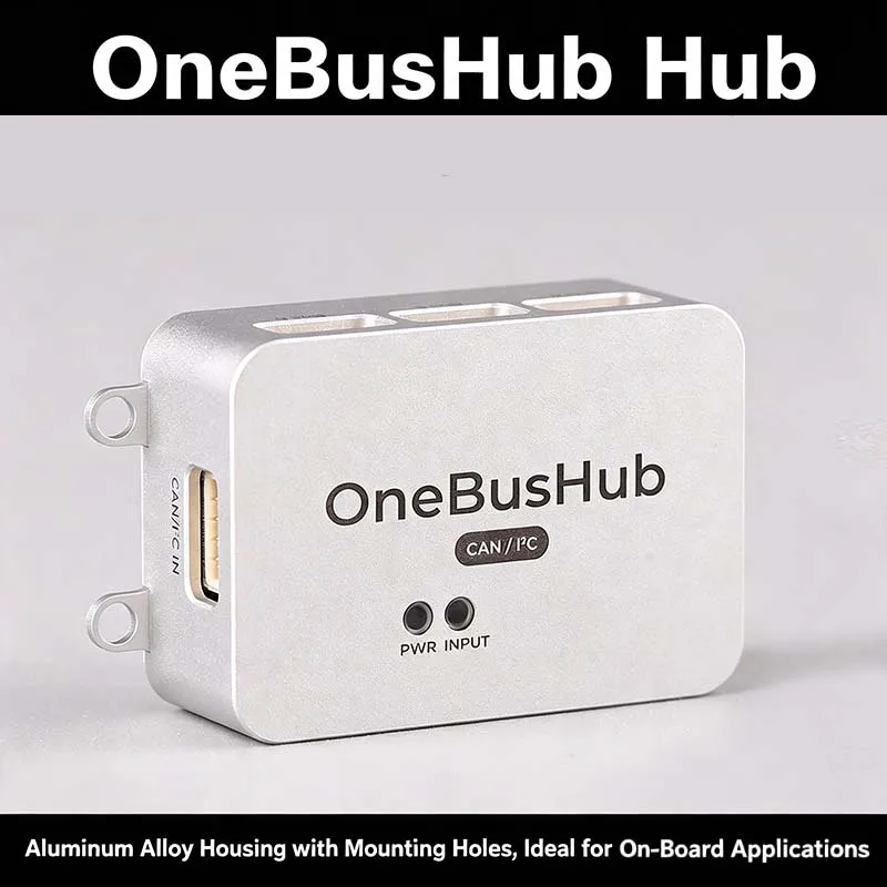 ZeroOne OneBusHub Hub with APM, PX4, CAN, I2C, PIX32, and GH1.25 Interfaces