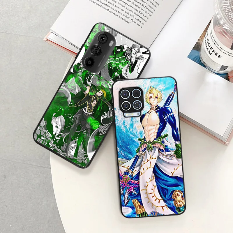 Anti-Drop Soft Phone Case For Motorola G73 G9 G50 G51 G60 G71 5G G22 G32 G52 G72 G53 Edge40 30 20 Record of Ragnarok Anime Cover