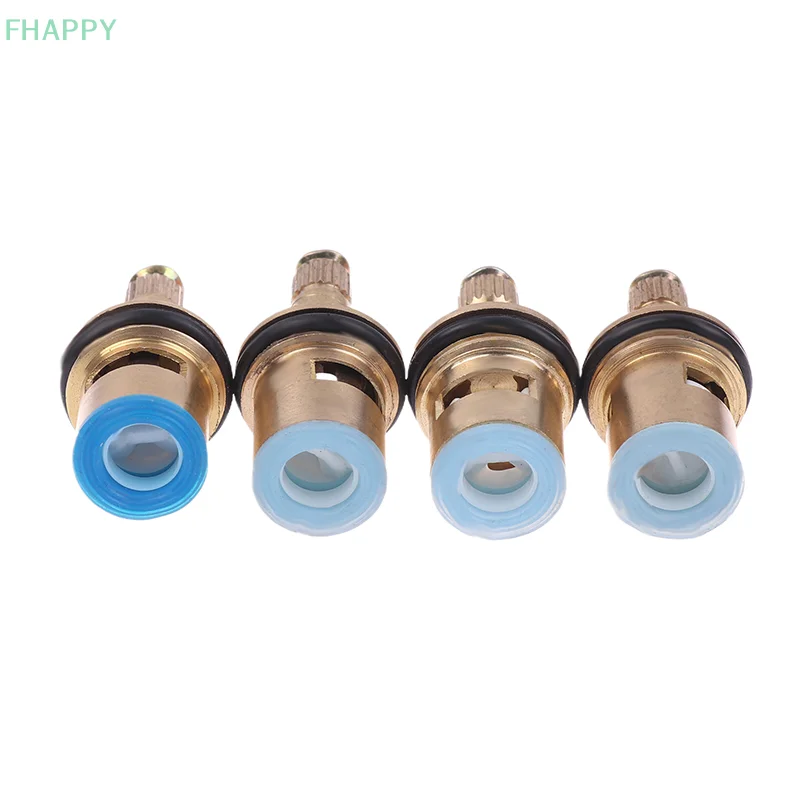 1PC ห้องน้ําห้องครัว DIY อุปกรณ์เสริม Universal 1/2 "เปลี่ยนวาล์วแตะทองแดงเซรามิคตลับหมึกด้านในก๊อกน้ําวาล์ว