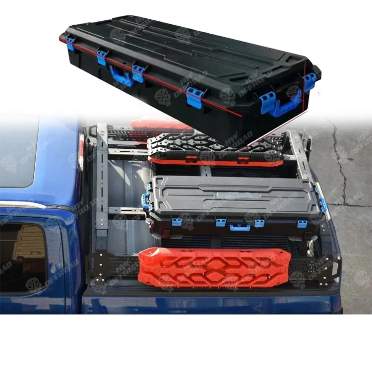 102L Hard Plastic Rotomolding Tool Box Car Roof Rack Luggage Bag Storage Box Camping Vacuum Case Cargo Case Rotomolding Tool Box