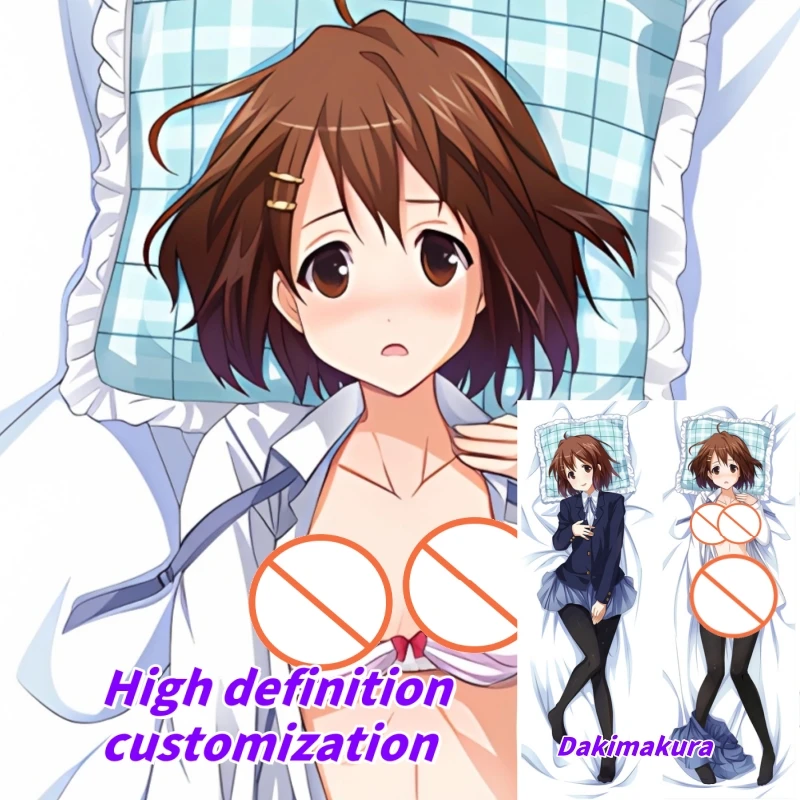 

Dakimakura Anime Pillow Case K-ON Hirasawa Yui Double-sided Print Of Life-size Body Pillowcase Gifts