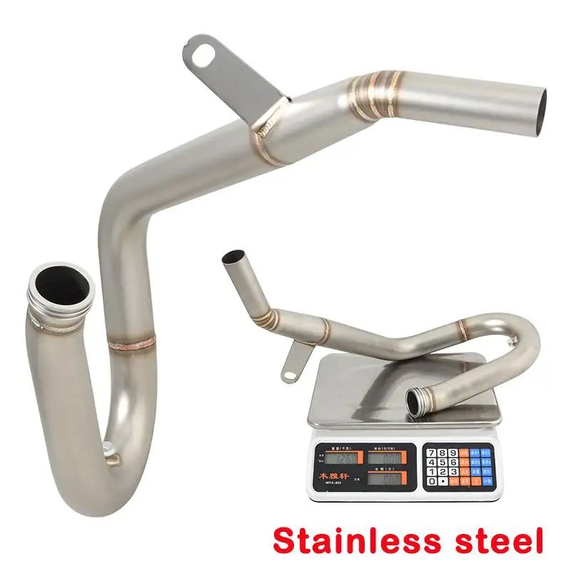 

Motorcycle Exhaust Tips Header Front Link Pipe Stainless Steel Muffler Connect Tube Modified For 250XC 300XC 250 300 SX EXC TPI