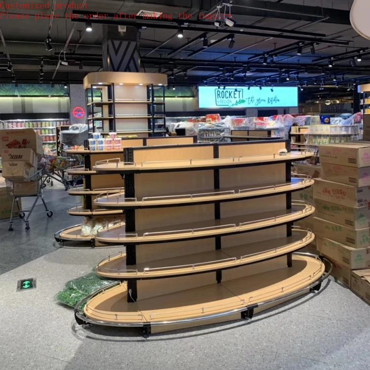 

Custom.2019 New Design Supermarket Equipment Store Shop Fitting Display Shelves for Retail