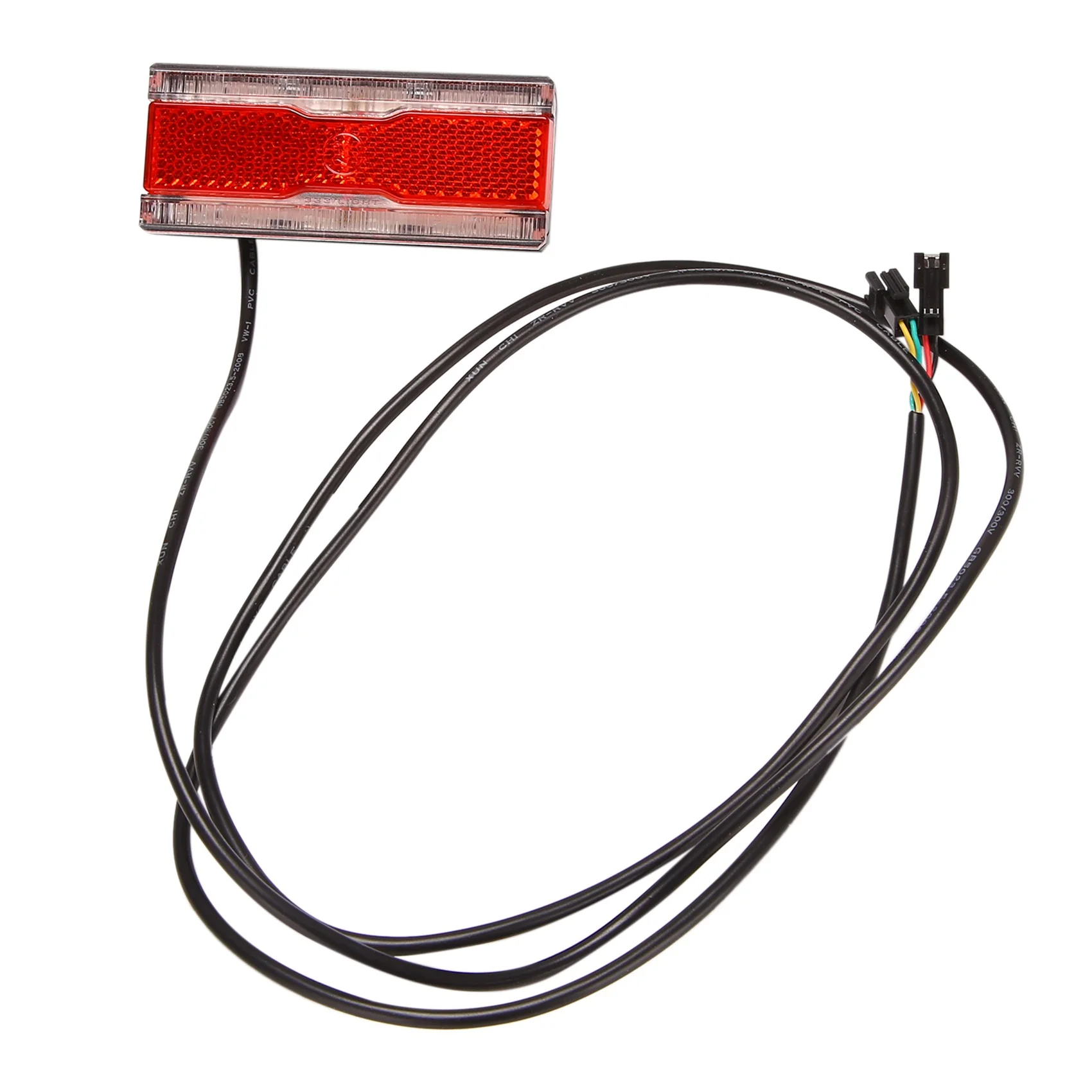 Ebike Brake Light 24V 36V 48V Electric Bicycle Rear Light with Brake Light Function LED Taillight