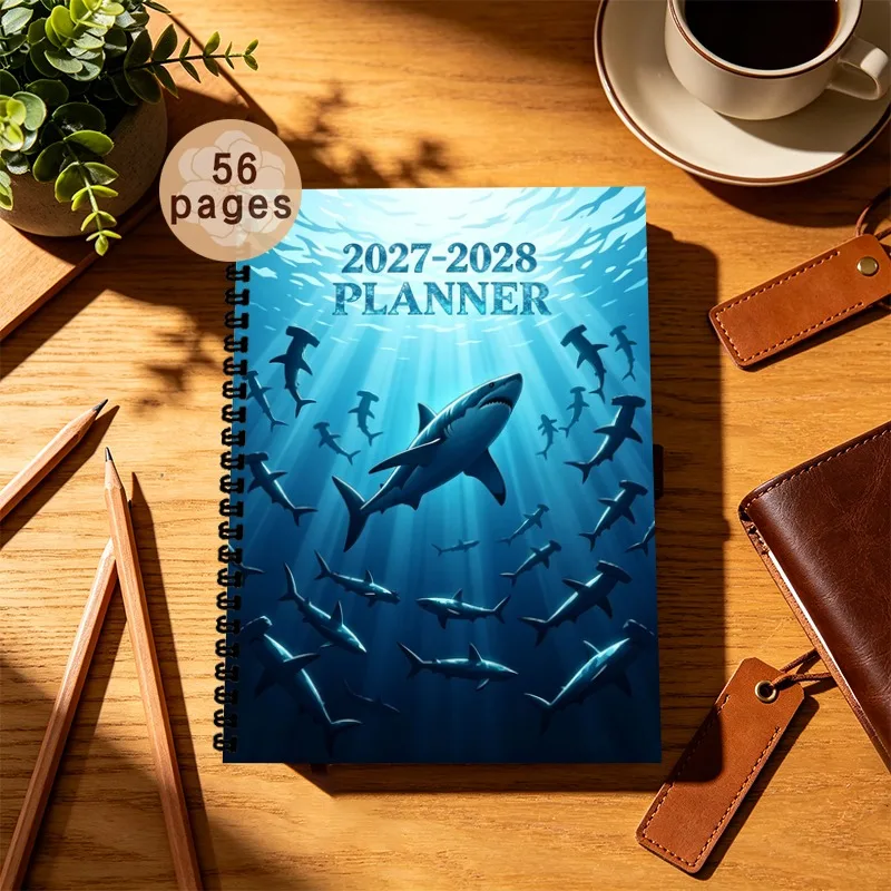 A5 Spiral Bound 2027-2028 Planner, Monthly and Weekly Task Lists and Schedules, Teacher Gifts for Classroom Lesson Organizing