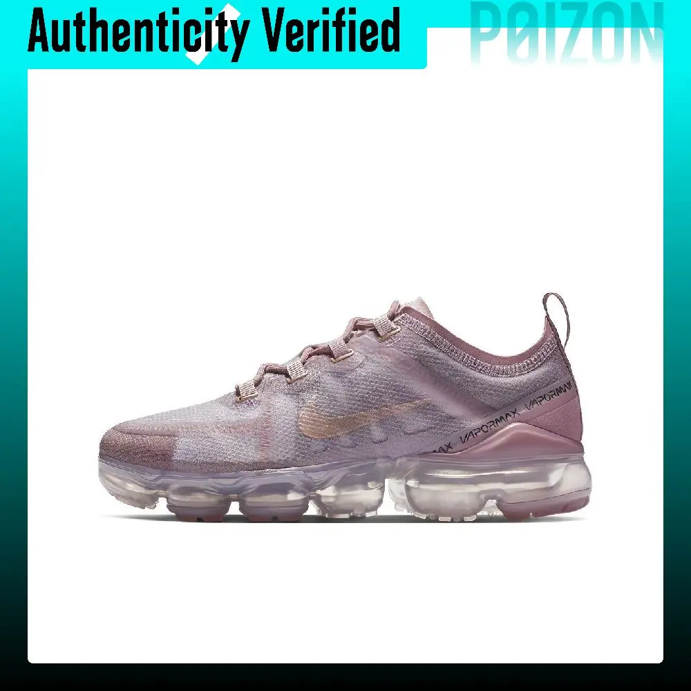 Zapatillas de running Nike VaporMax 2019 para mujer, de caña baja, color rosa, modelo AR6632-500.
