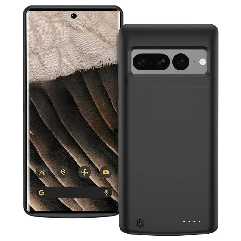 10000mAh Back Clip Power Bank Large Capacity External Battery Compatible For Google Pixel 6 7 8 Battery Charger Case