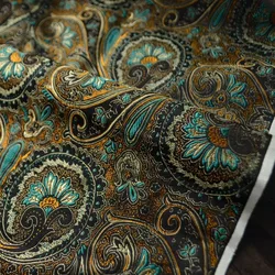 Weaving Brocade Jacquard Fabric for Clothing Seat Cushion Dress Designer Handmade Diy Sewing Materia By The Meter Cloth