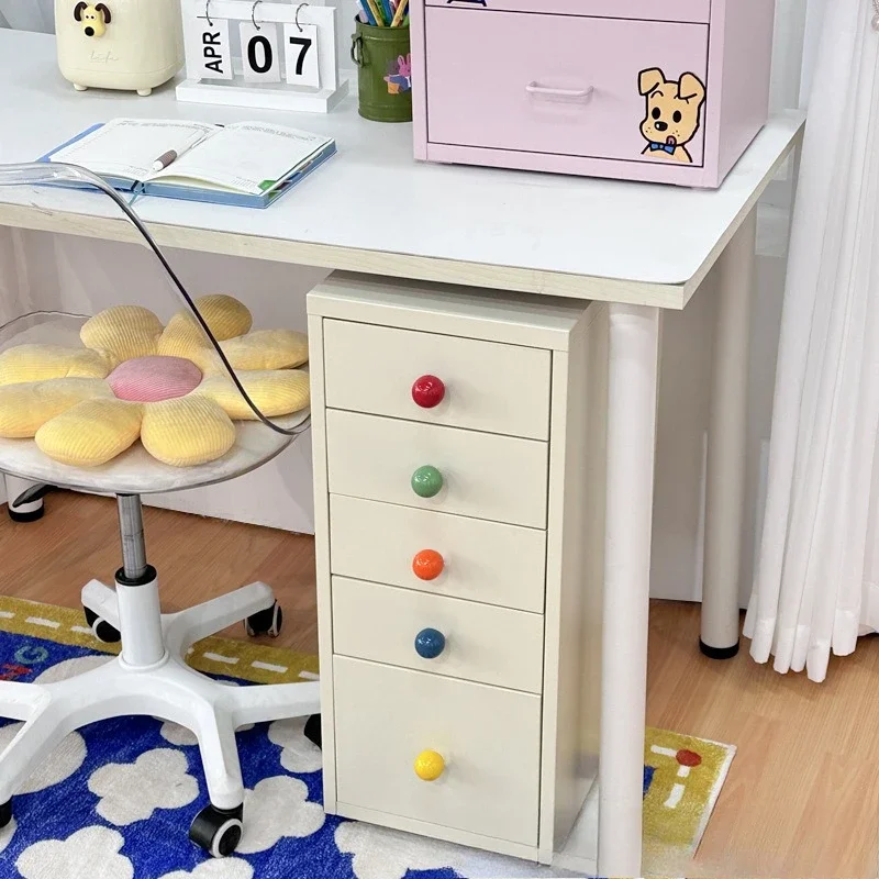 Under Desk Storage Cabinet Drawer Type Iron Sewing Locker Multi-layer Snack Toy Locker Locker Candy Salad Hand