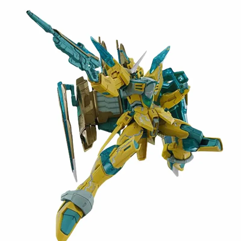 In Stock Bandai Genuine MG 1/100 Gundam PROVIDENCE GUNDAM clear read/JUSTICE GUNDAM clear yellow （CROSS CONTRAST COLORS）