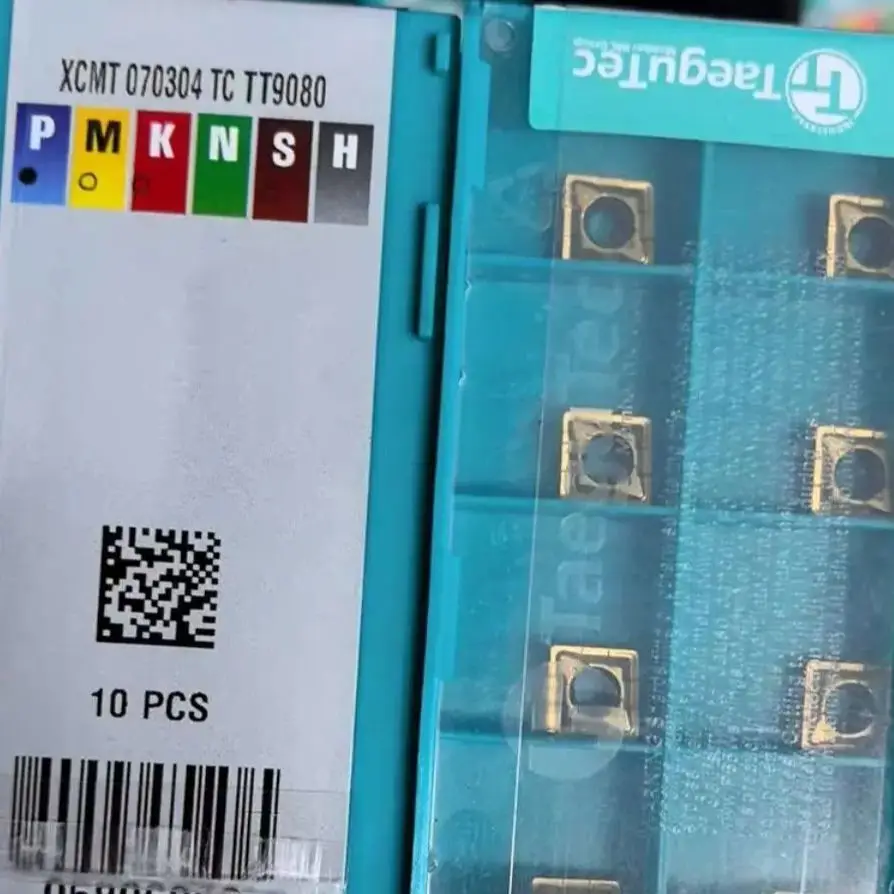 

XCMT070304TC TT9080 /Alloy blade 10 PCS