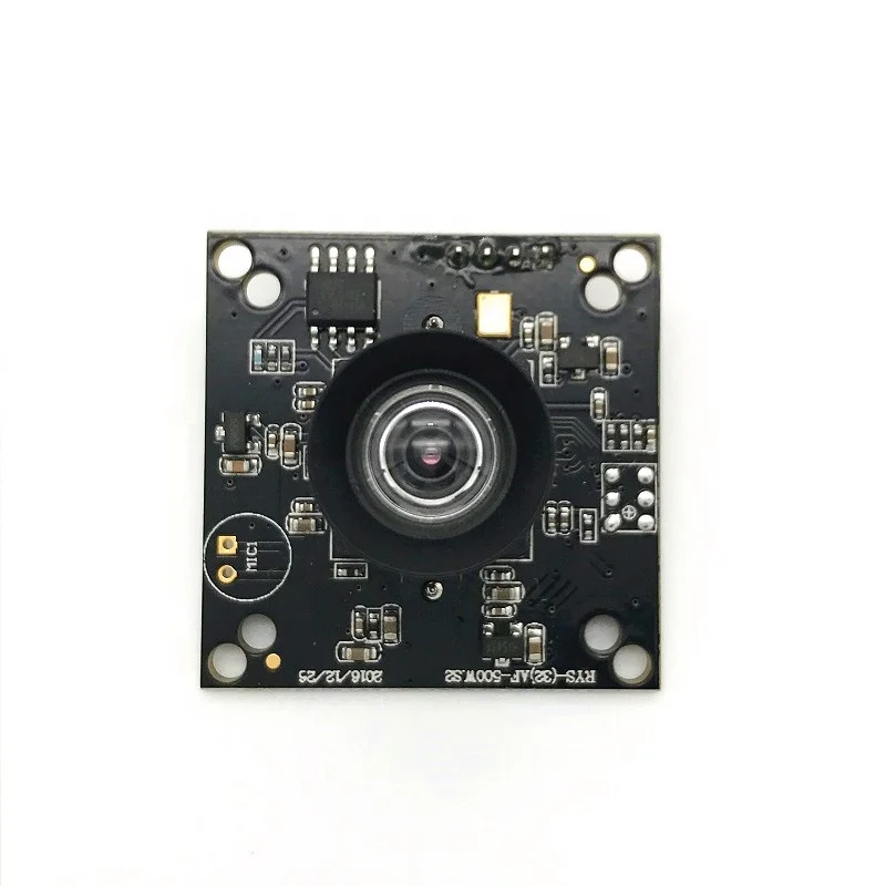 High-Speed Mini USB Camera Module 5MP 2592x1944 OV5640 Sensor 32x32mm Plug&Play UVC Free OTG Driver