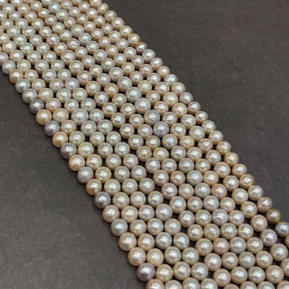 DIY Kernperle Natürliche Süßwasserperle 9-11mm für Schmuckherstellung DIY Halskette Armband Ketten Ohrringe Zubehör – Detail 3