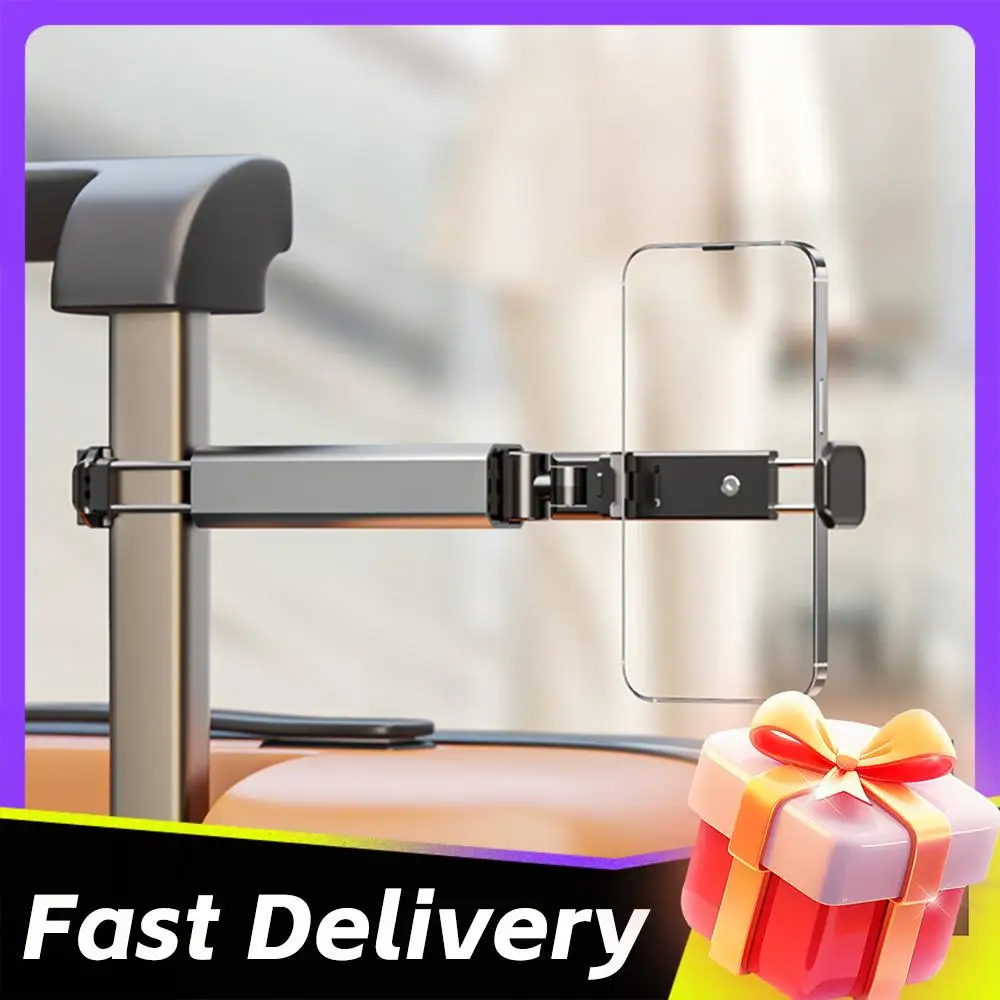 

Подставка для телефона для путешествий на самолете, вращение на 360 градусов, портативная, складная, с крючком для iPhone 15/14/13/12 и всех телефонов