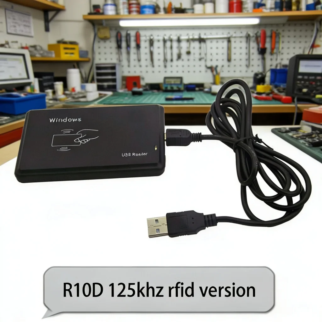 USB 13.56MHz HF Mifare Card Reader - Plug-and-Play Proximity Smart IC Card Reader for Access Control & Data Collection