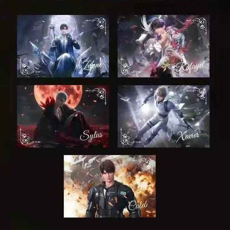Wholesales Love And Deep Space Collection Box New Romantic Culture Zayne Rafayel Sylus Anime Husbando Card Brithday Gift