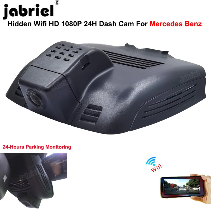 

HD 1080P Wifi Car Dvr Dash Cam Camera for Mercedes Benz CLS c218 w218 for Mercedes CLS 320 350 400 260 300 2015-2018 Dashcam 24H