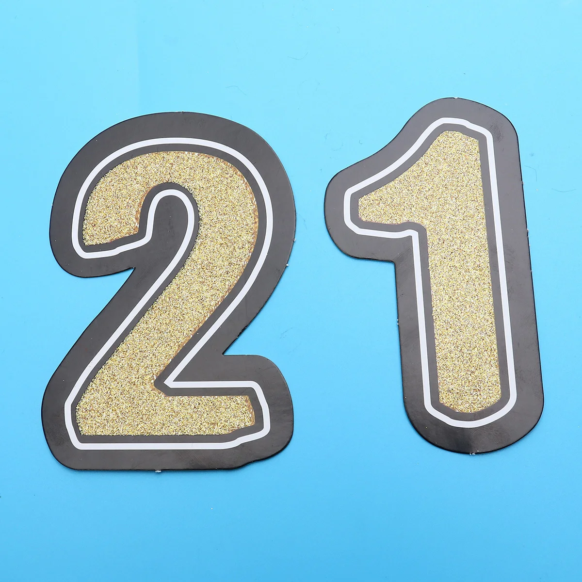 

22pcs Birthday Photo Frame Props Glitter Years Old Party Accessories Selfie Photography Decoration Cake Topper Kit For