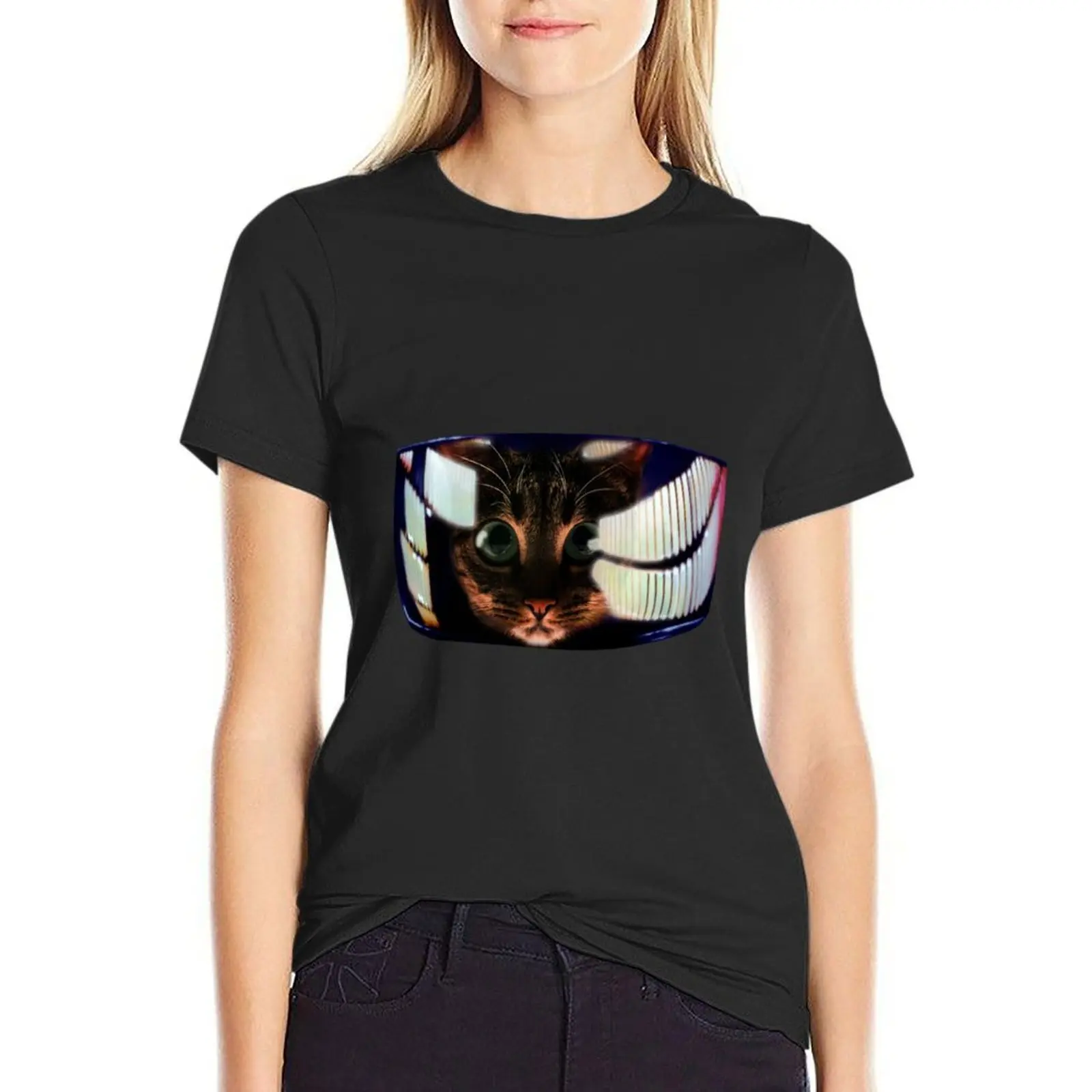 My God..Its full of Catnip! T-Shirt sports fans plus sizes summer top Female clothing t shirts for Women loose fit