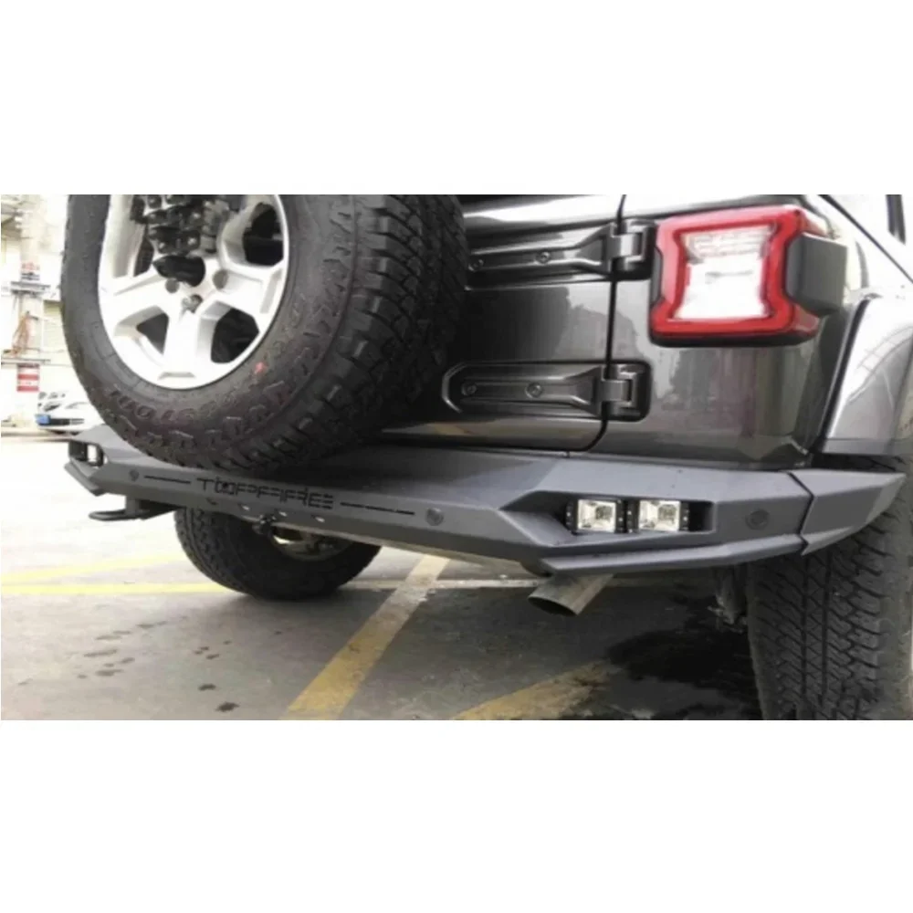 High Performance 4X4 Accessories Blade Third Generation style 4x4 Rear bumper for jeep wrangler jk JL steel bumpers