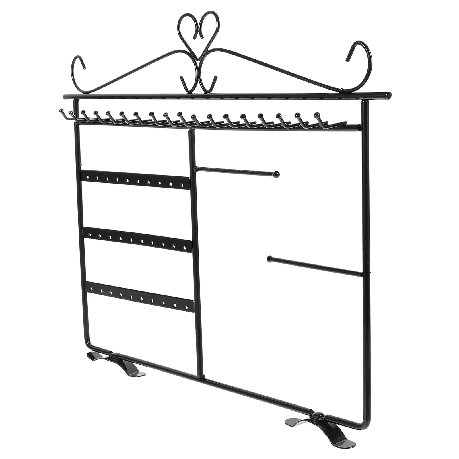 Household Jewelry Display Rack Delicate Earrings Storage Organizer Stand for Necklace Bracelet Watch Display Home Decorative