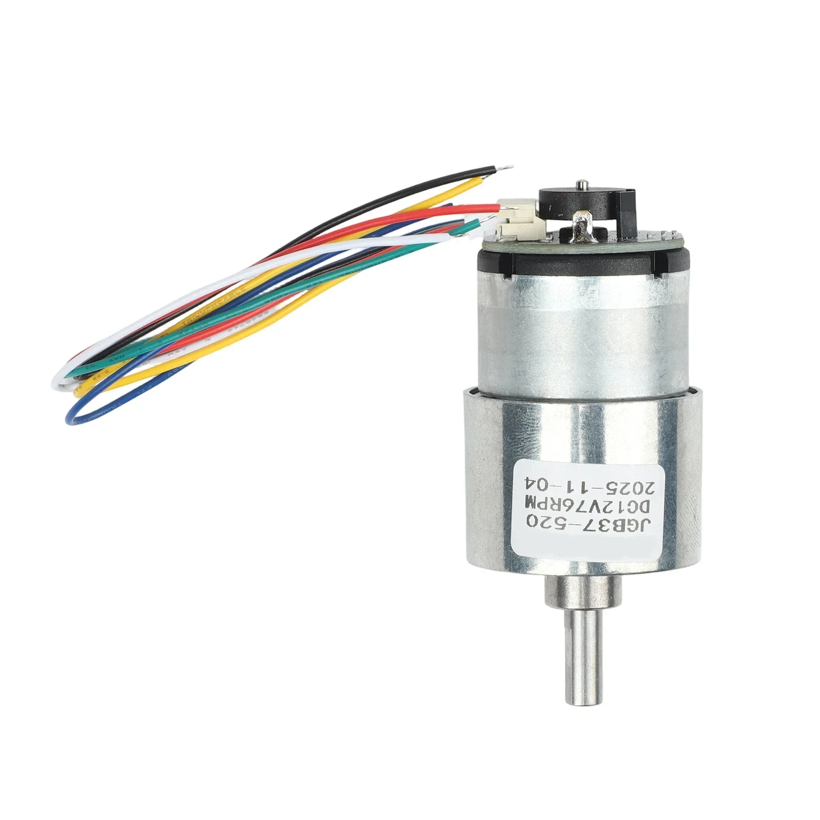 

JGB37-520 DC Reduction Motor Comes With Coding From 7RPM To 960RPM DC Gear Motor 6V12V24V Adjustable Speed Direction