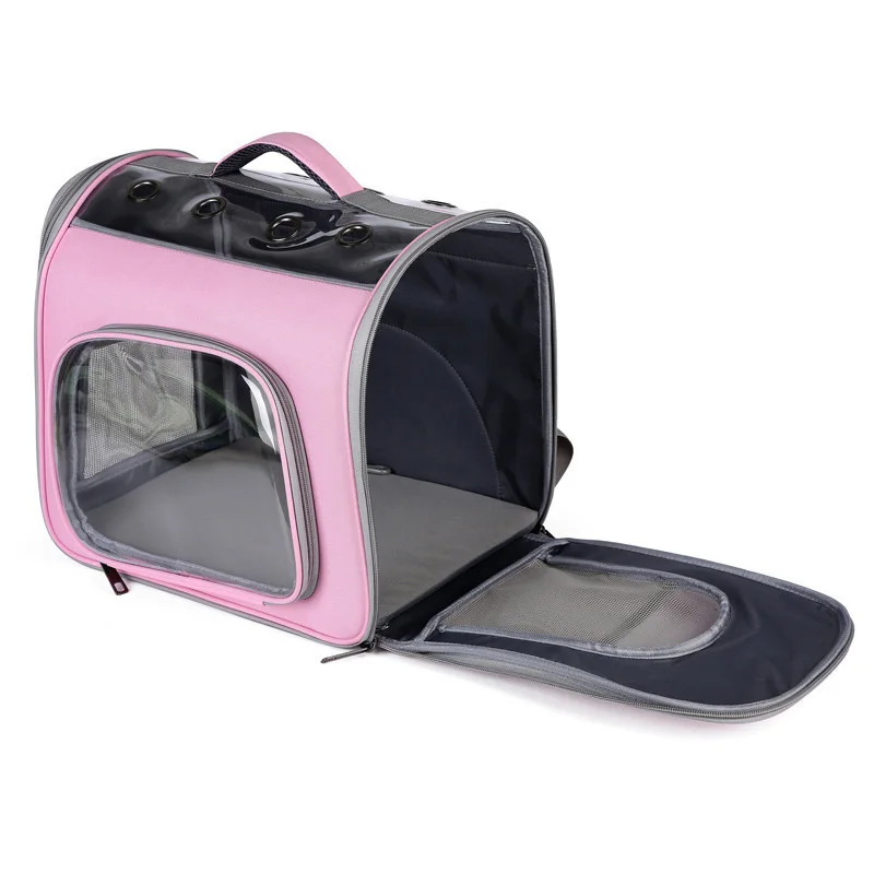 

Pet Cat Carrier Bag Outdoor Travel Backpack for Cats Small Dogs Breathable Cat Carrying Bag Suitable for Cats Within 7.5kg