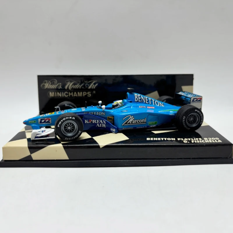 MINICHAMPS Diecast بمقياس 1:43 B200 11 # /12 #   نموذج سيارة رياضية مصنوع من خليط معدني مجموعة محاكاة نهائية لعرض هدايا الصبي