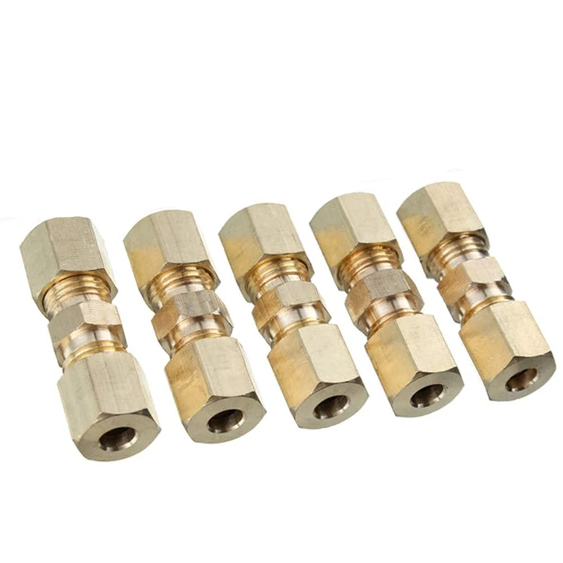 

Compression Fitting Connector 3/16 Inch OD Hydraulic Corrosion-Resistant And Durable Brake Line Assembly