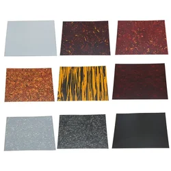 1Pcs 25x20cm Acoustic Guitar Pickguard Self Adhesive Blank Sheet Material Multi Colors Bass Pickguard Scratch Plate Accessories