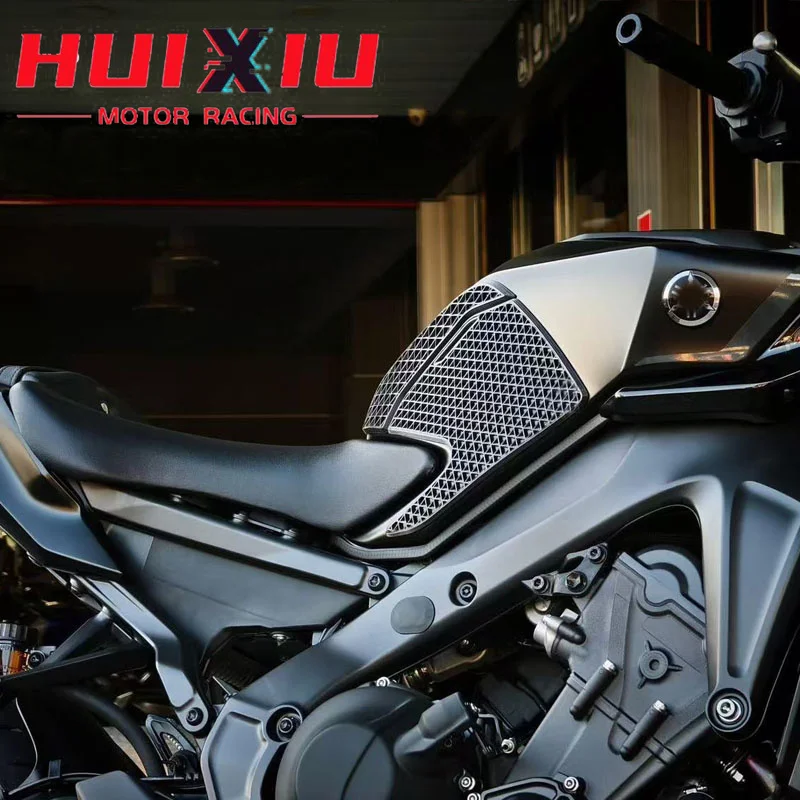 Naklejki na bak motocyklowy YAMAHA NEW MT09 MT-09 SP mt09 2024-2025, boczne naklejki, ochraniacze na kolana, nakładki antypoślizgowe