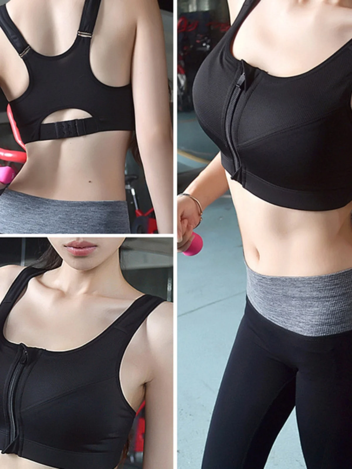 

Large Size Sports For Women Running, Weight Gain Of 200Mm, Gathering Large Chest, Anti Sagging, Shock-Absorbing, Thin Bra