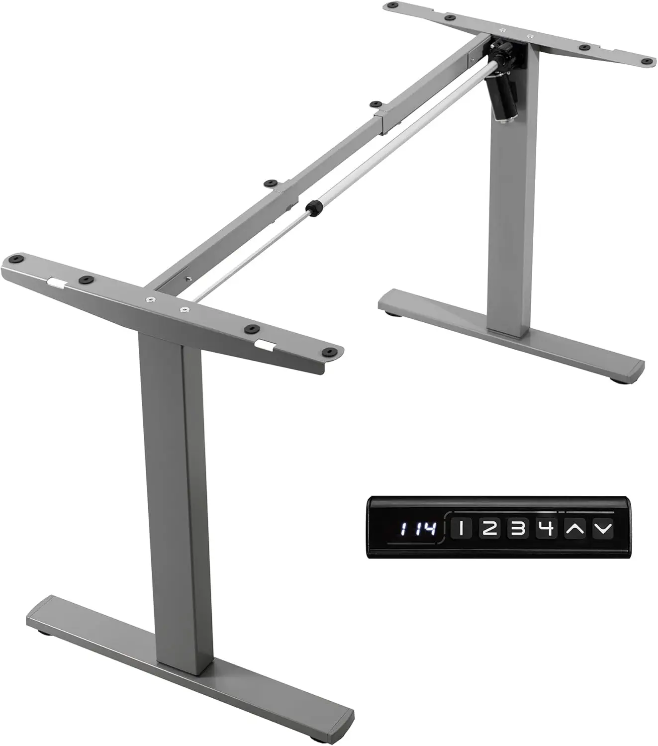 

Электрическая рабочая станция с рамой стола, только рама, эргономичная стоячая основа с одним двигателем, регулируемая по высоте и Cont с памятью