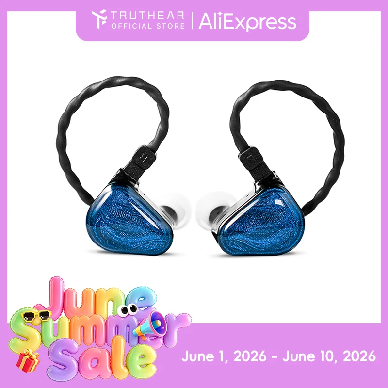 TRUTHEAR x Crinacle ZERO Earphone Dual Dynamic Drivers IEMs with