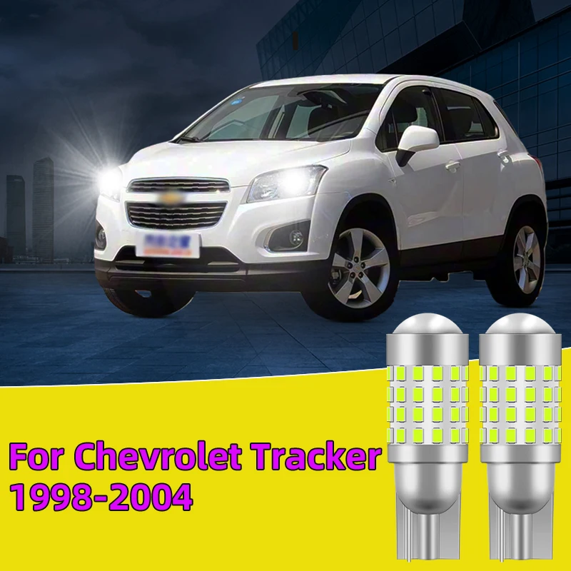 

2PCS For Chevrolet Tracker 1998-2004 Car Led Bulb T10 W5W width lights side marker position Signal Lamp 12V 24V Clearance Lights