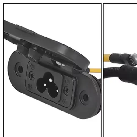 Für Ninebot Max G3 kompatible Elektroroller-Ladebuchse mit Stromanschluss für stabilen und effizienten Ladevorgang.