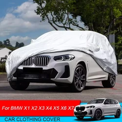 Car Cover For BMW X1 X2 X3 X5 X6 X7 dust-proof car protective cover,Auto Dustproof Anti-Rain Snow Waterproof