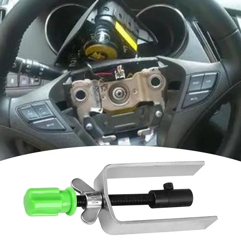 Wheel Lock Plate Removal Tool Steel Steering Wheel Lock Plate Removal Disassembly Tool Car Steering Wheel Tools Lock Plate Snap