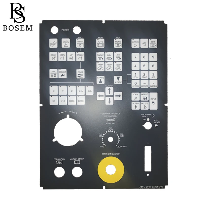 A86L-0001-0325 #ENG #CHN Operator Panel Keypad Membrane For FANUC 31i-a System