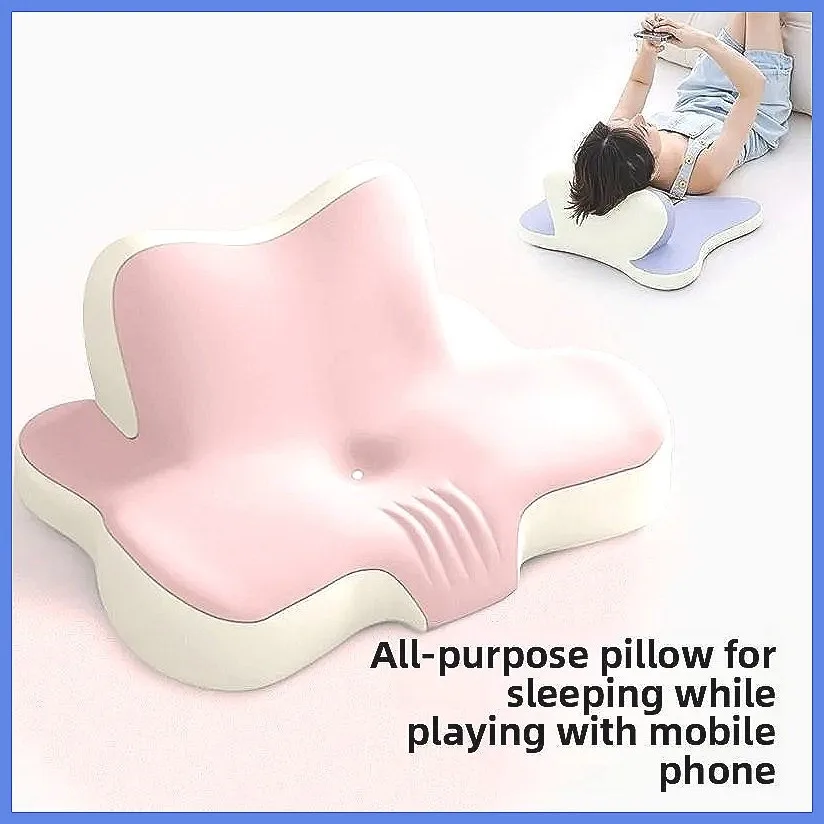Deep Sleep Memory Cotton Pillow, Ergonomic Cervical Spine Support Pillow for Neck Pain Relief, Comfortable Body - view 3