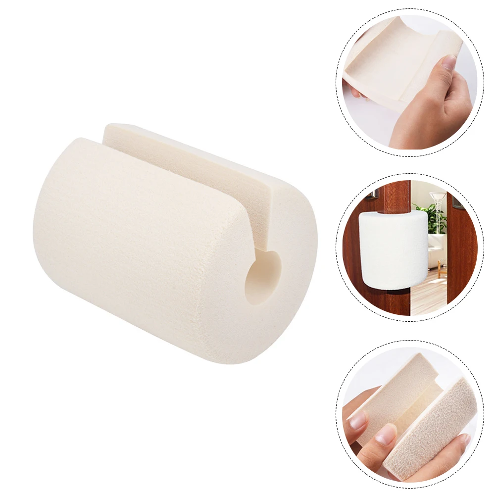 

2Pcs Safety Door Stopper Cylindrical Nbr Material Prevent Noise Protect Floor Door Clips for Home Baby Finger Guard
